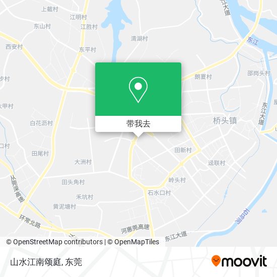 山水江南颂庭地图