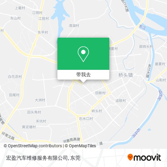 宏盈汽车维修服务有限公司地图