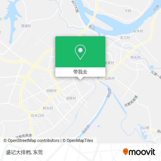盛记大排档地图