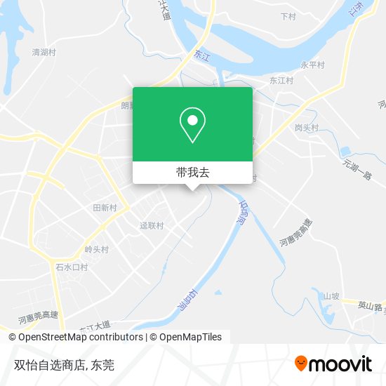双怡自选商店地图
