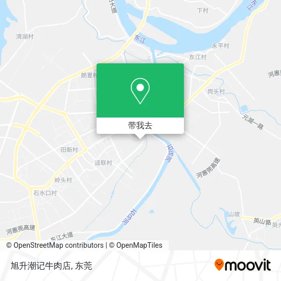 旭升潮记牛肉店地图