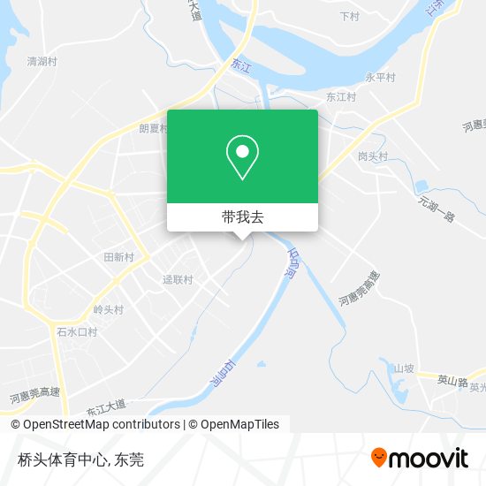 桥头体育中心地图