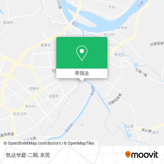 凯达华庭-二期地图