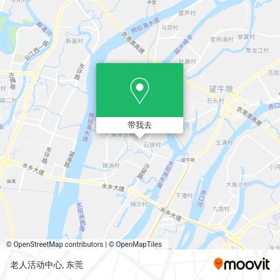 老人活动中心地图