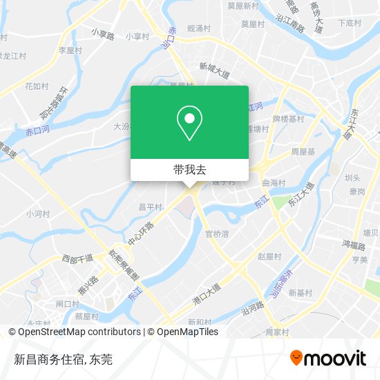 新昌商务住宿地图