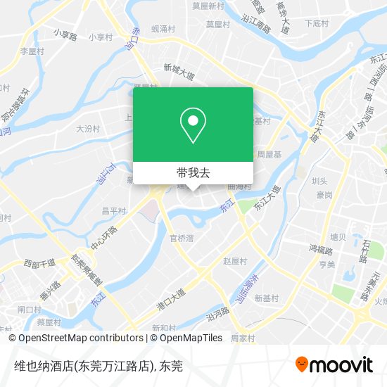 维也纳酒店(东莞万江路店)地图