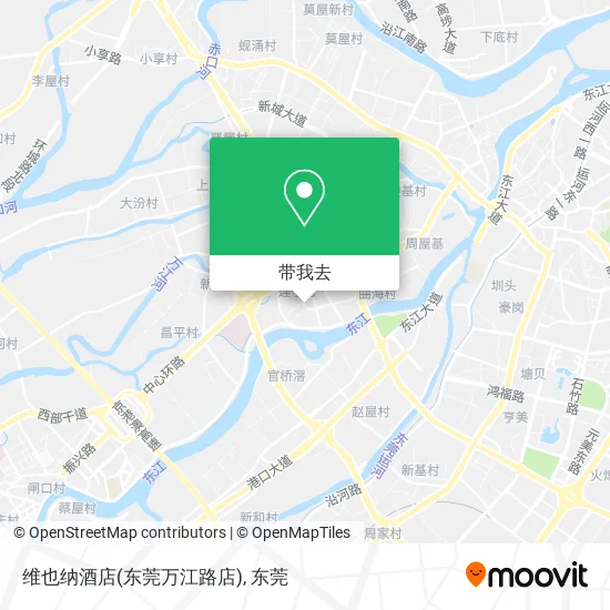 维也纳酒店(东莞万江路店)地图