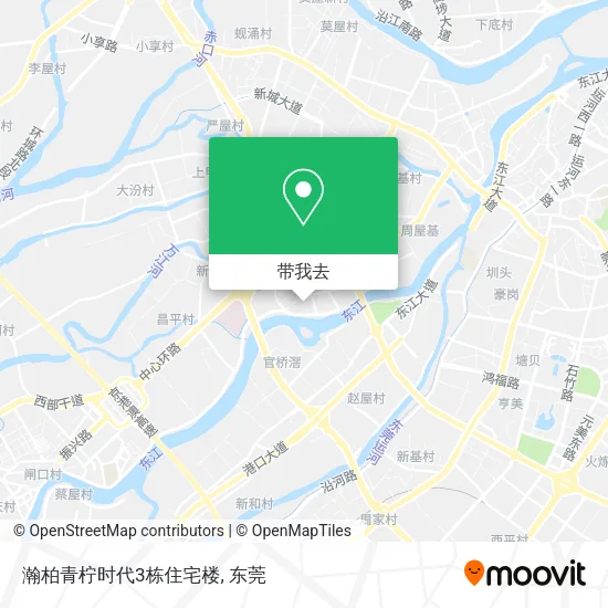瀚柏青柠时代3栋住宅楼地图