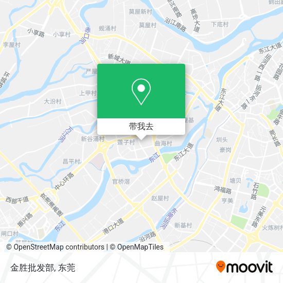 金胜批发部地图