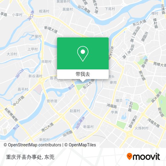 重庆开县办事处地图