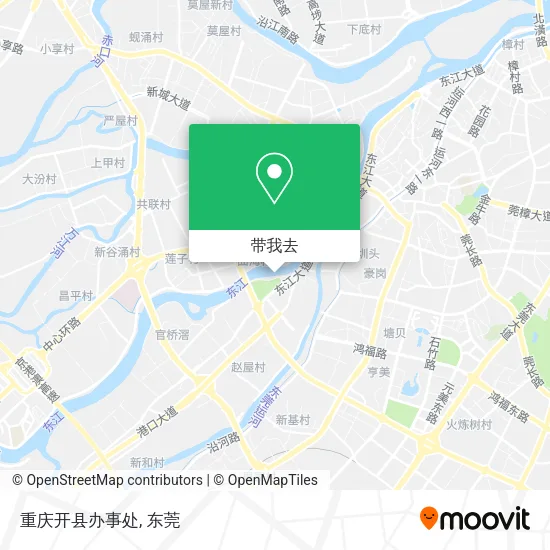 重庆开县办事处地图