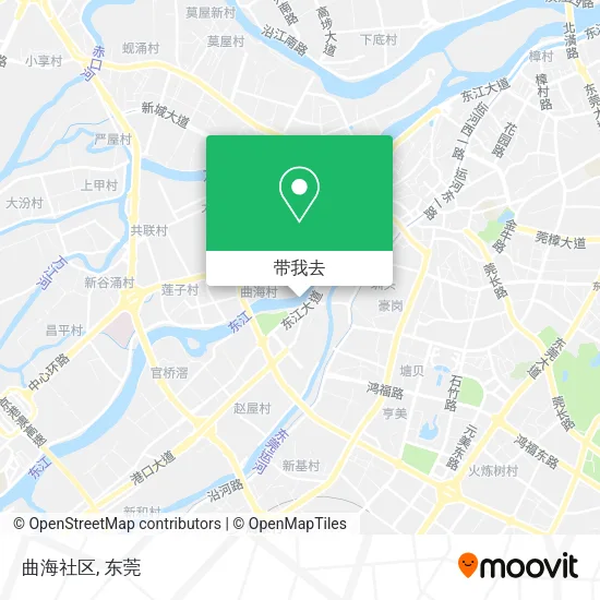 曲海社区地图