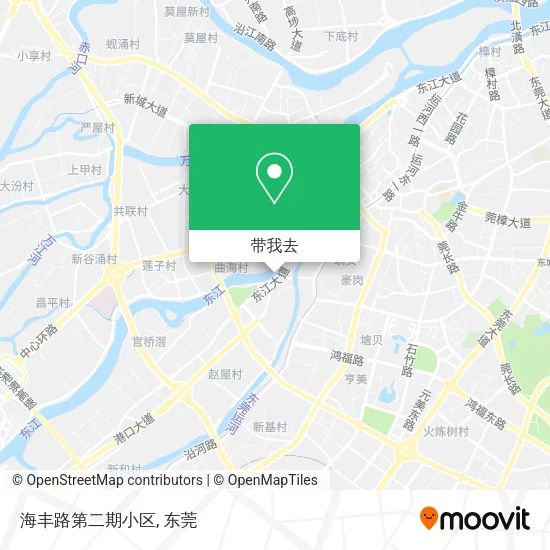 海丰路第二期小区地图