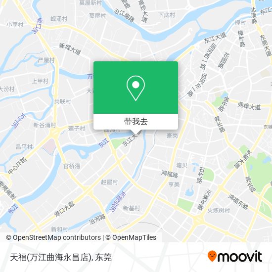 天福(万江曲海永昌店)地图
