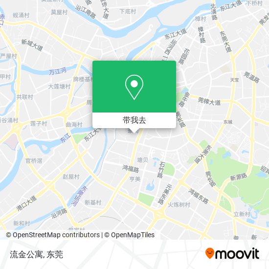 流金公寓地图