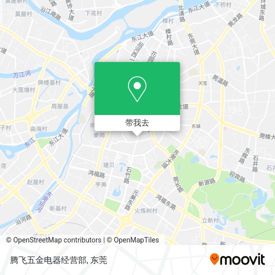 腾飞五金电器经营部地图