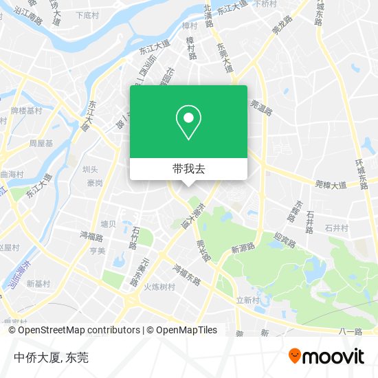 中侨大厦地图