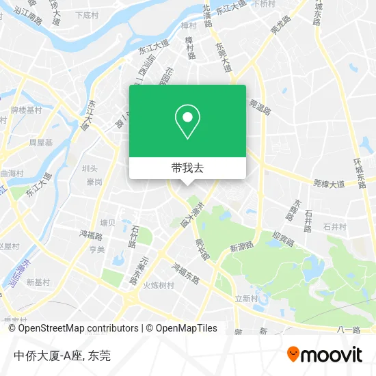 中侨大厦-A座地图