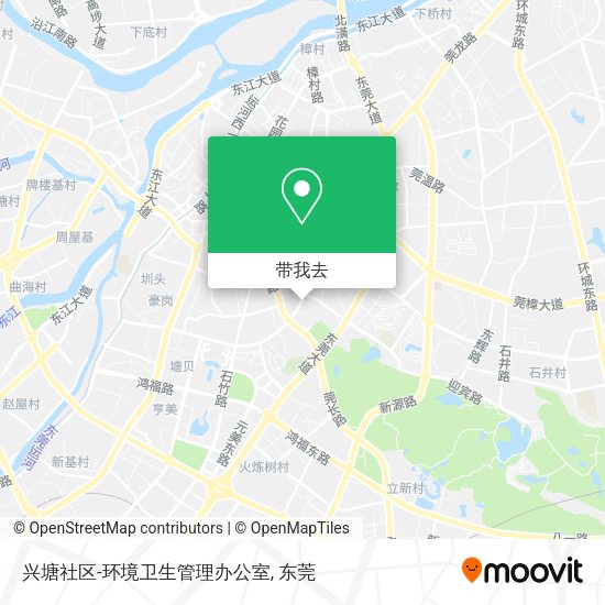 兴塘社区-环境卫生管理办公室地图