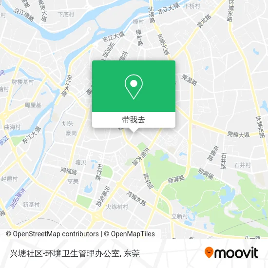 兴塘社区-环境卫生管理办公室地图