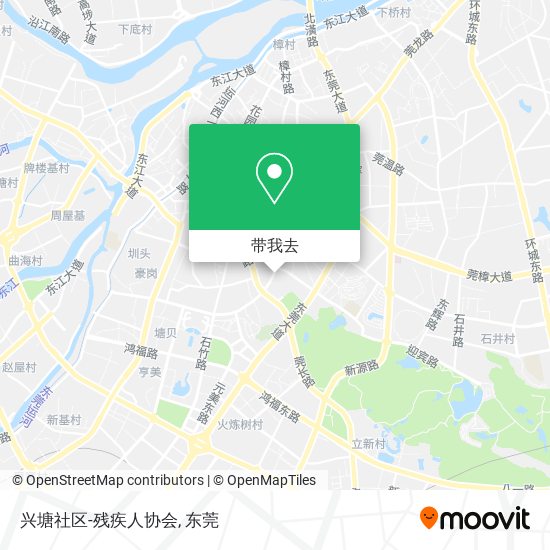 兴塘社区-残疾人协会地图