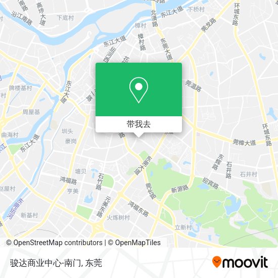 骏达商业中心-南门地图