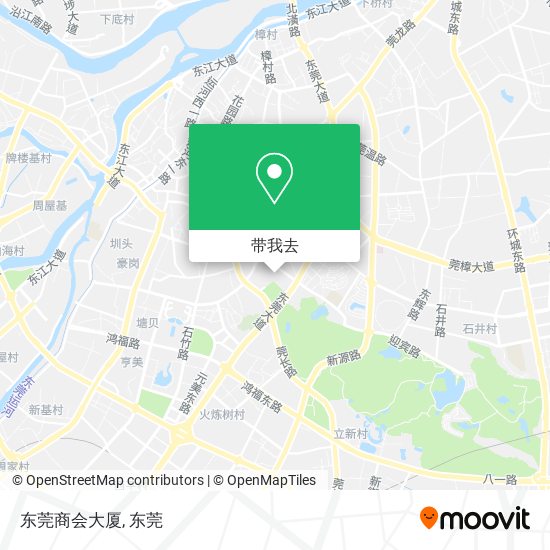 东莞商会大厦地图