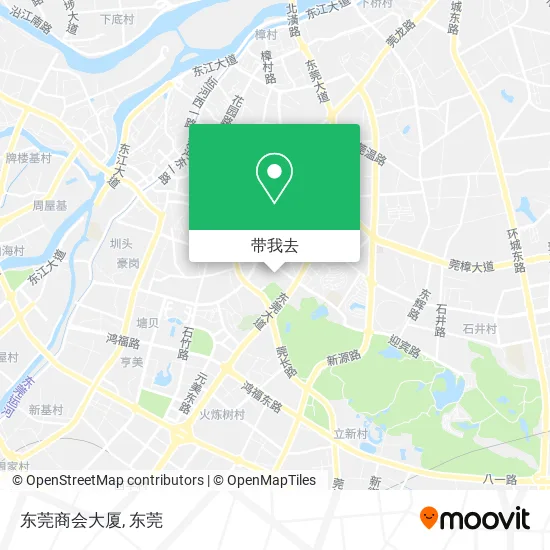 东莞商会大厦地图