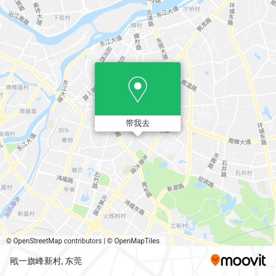 戙一旗峰新村地图
