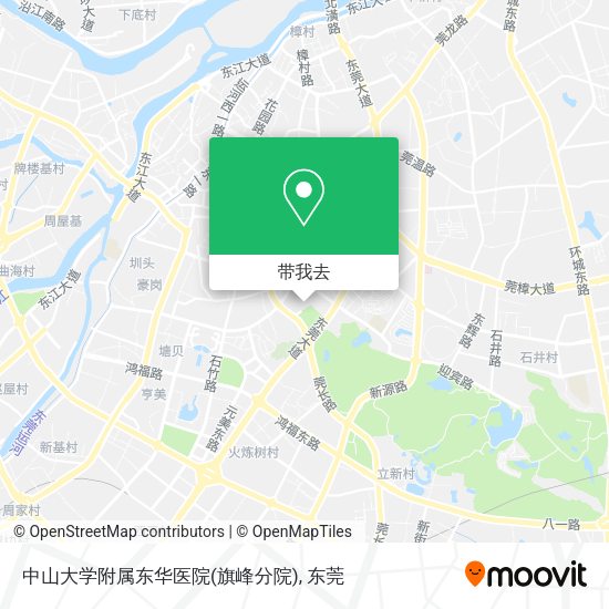 中山大学附属东华医院(旗峰分院)地图