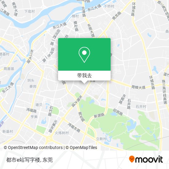 都市e站写字楼地图