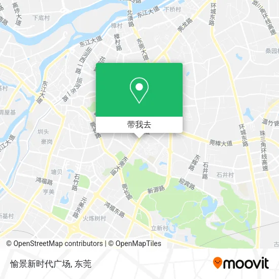 愉景新时代广场地图