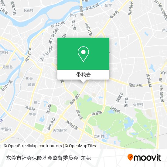 东莞市社会保险基金监督委员会地图