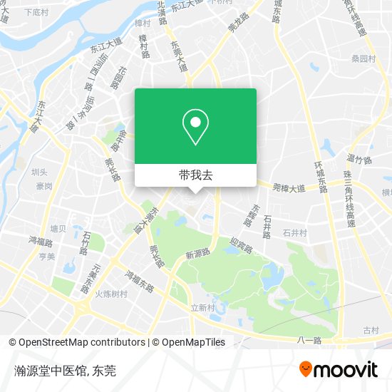 瀚源堂中医馆地图