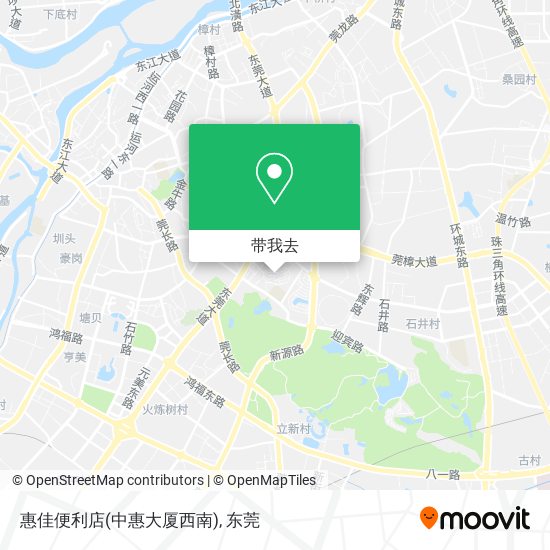 惠佳便利店(中惠大厦西南)地图