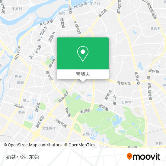 奶茶小站地图