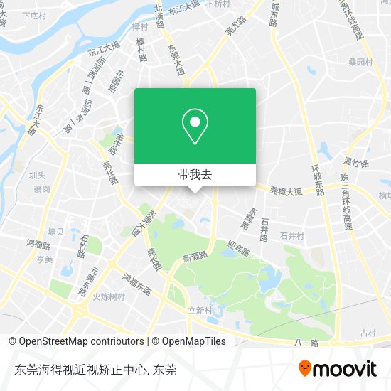 东莞海得视近视矫正中心地图