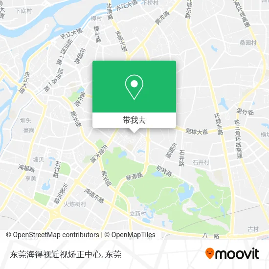 东莞海得视近视矫正中心地图