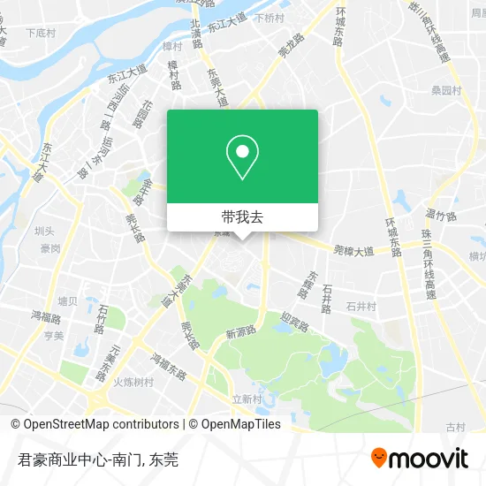 君豪商业中心-南门地图