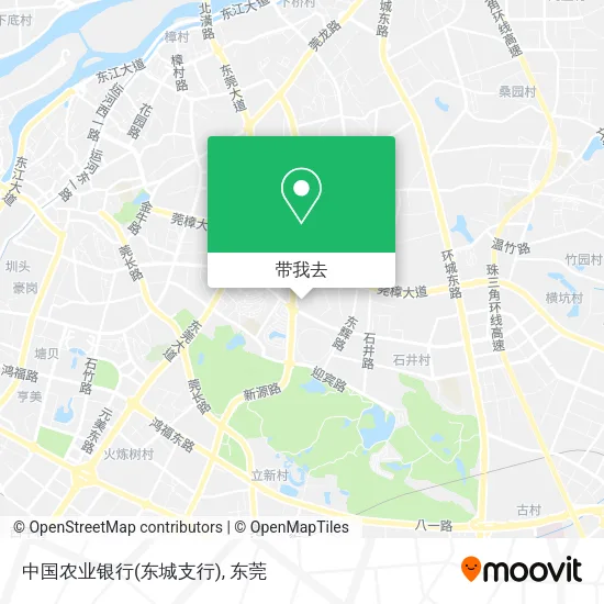中国农业银行(东城支行)地图