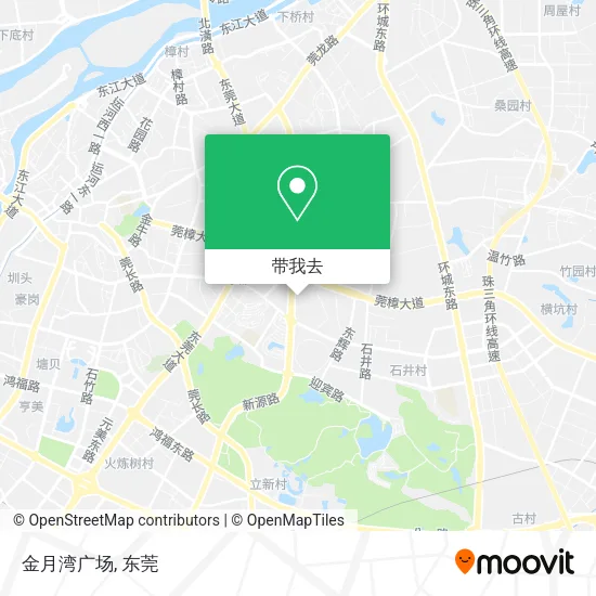 金月湾广场地图
