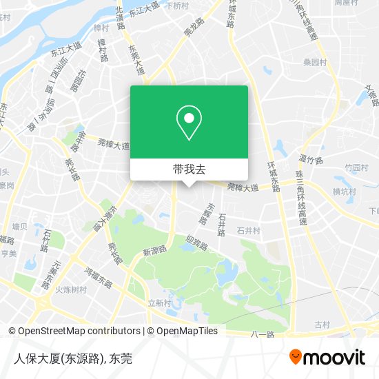 人保大厦(东源路)地图