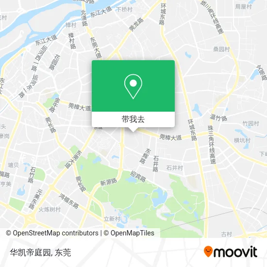 华凯帝庭园地图