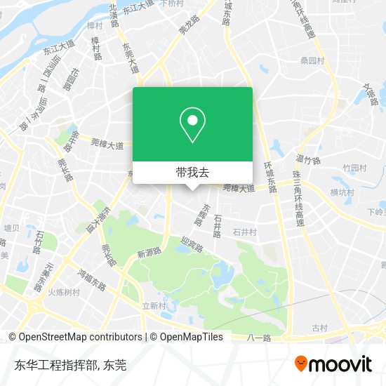 东华工程指挥部地图