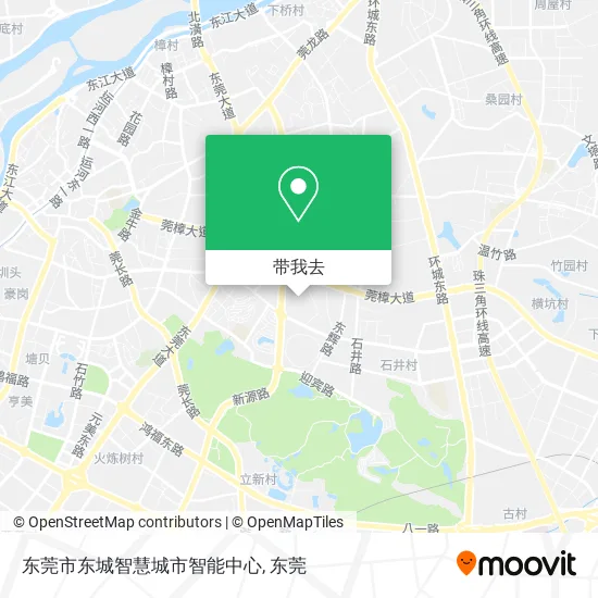 东莞市东城智慧城市智能中心地图