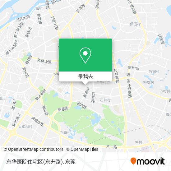 东华医院住宅区(东升路)地图