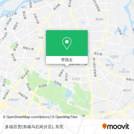 多福百货(东城乌石岗分店)地图