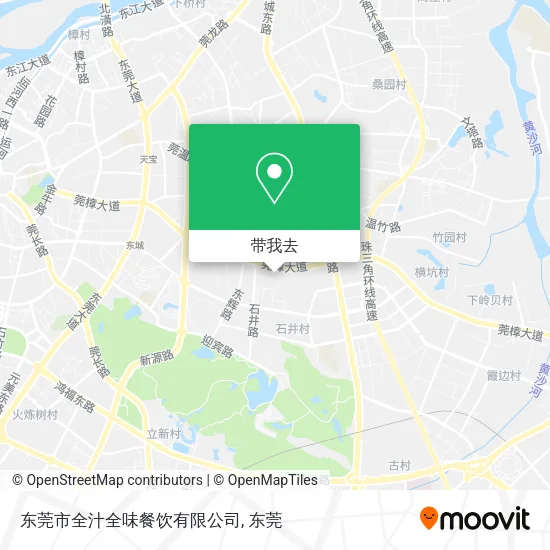 东莞市全汁全味餐饮有限公司地图