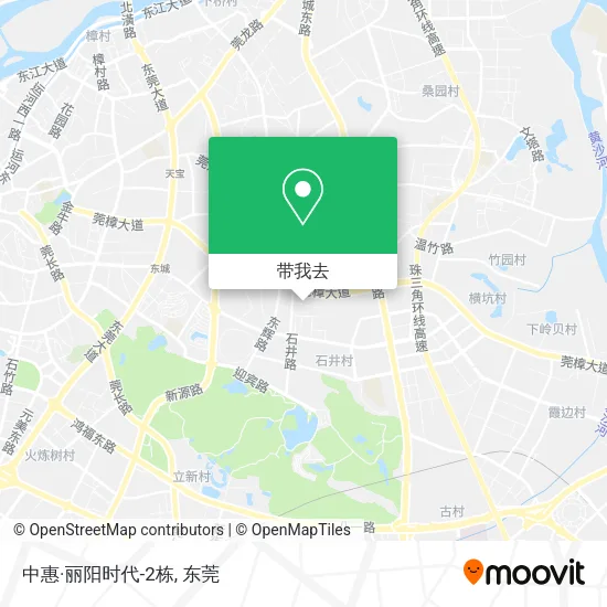 中惠·丽阳时代-2栋地图