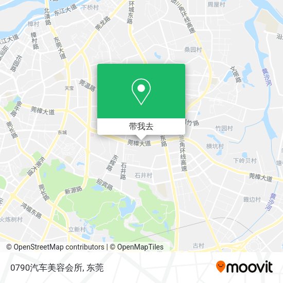0790汽车美容会所地图